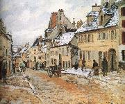 Camille Pissarro, Pang map of snow Schwarz